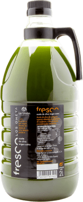 オリーブオイル La Unión Los Omeya Fresco EVOO エキストラバージン ポリタンク 2 L PET — ペット