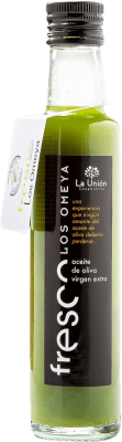 Envío gratis | Caja de 24 unidades Aceite de Oliva La Unión Los Omeya Fresco AOVE Virgen Extra Córdoba España Botellín 25 cl