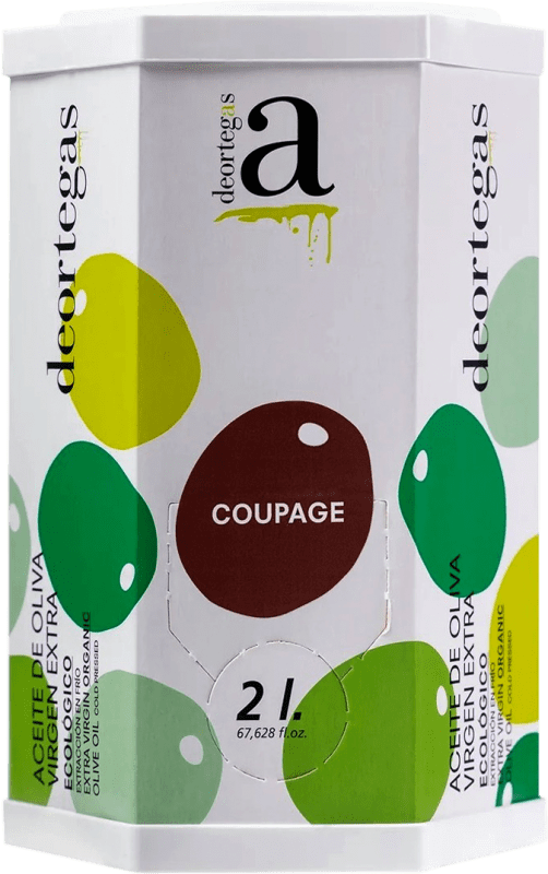 42,95 € | 橄榄油 Deortegas EVOO 特级初榨 穆尔西亚地区 西班牙 Eco — 生态 有机 天然 Bag in Box — 盒中袋 2 L