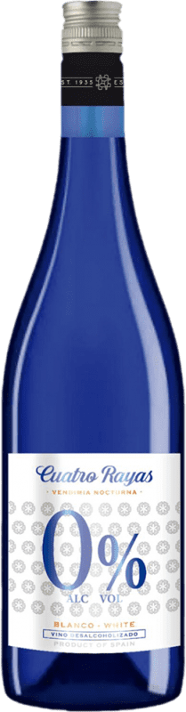 10,95 € Kostenloser Versand | Weißwein Cuatro Rayas Vendimia Nocturna — Nächtliche Weinlese 0.0 Null Null
