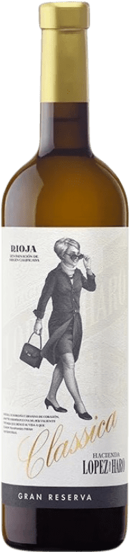 79,95 € Envoi gratuit | Vin Blanc Hacienda López de Haro Classique Grande Réserve D.O.Ca. Rioja