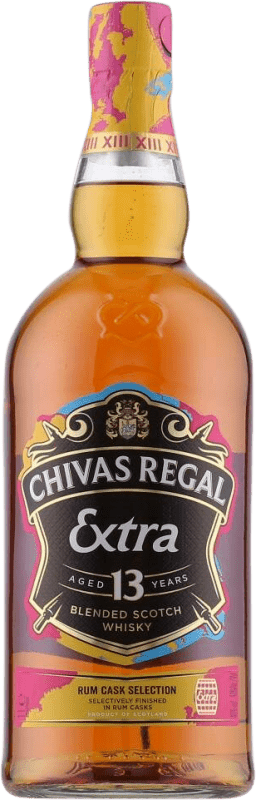 Envío gratis | Whisky Blended Chivas Regal Rum Cask Finish — Acabado en Barrica, Selection — Selección, Extra Escocia Reino Unido 13 Años 1 L
