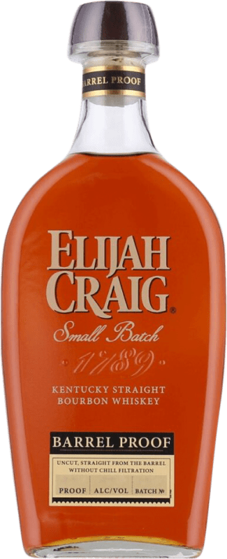 109,95 € 免费送货 | 波本威士忌 Elijah Craig Proof Small Batch — 小批量, Barrel — 桶