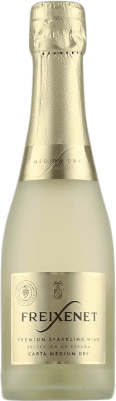 3,95 € | Espumoso Blanco Freixenet Carta Semiseco D.O. Cava Cataluña España Parellada Botellín 20 cl
