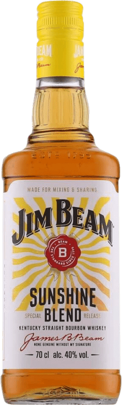 Бесплатная доставка | Бурбон Jim Beam Sunshine Особый, Ограниченный выпуск, Blend — Купаж Кентукки Соединенные Штаты 70 cl