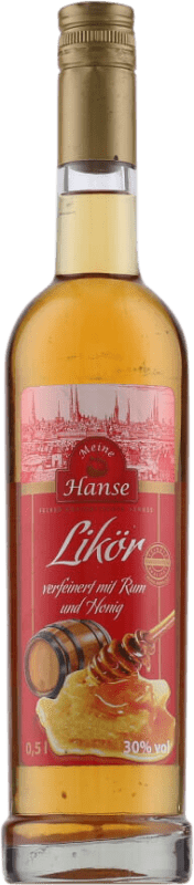 5,95 € Envío gratis | Licores Meine Hanse Botella Medium 50 cl Honig — Miel, Rum — Ron