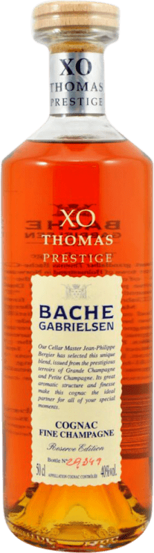 Kostenloser Versand | Cognac Bache Gabrielsen Thomas Prestige XO Extra Old — Extra Gereift Frankreich Follec, Ugni, Colombard Medium-Flasche 50 cl