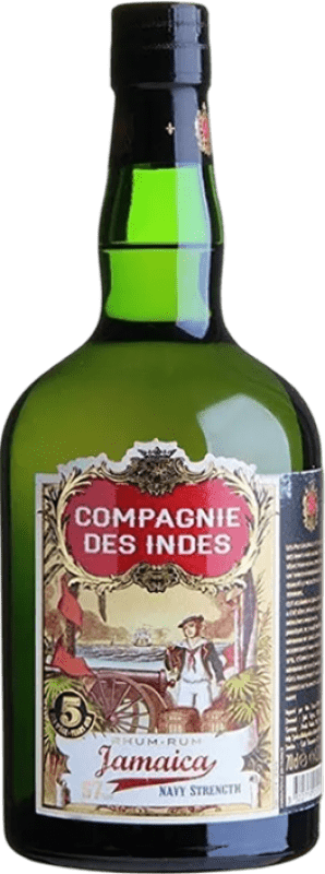 Envio grátis | Rum Compagnie des Indes Navy Strength — Força de Barrica Jamaica 70 cl