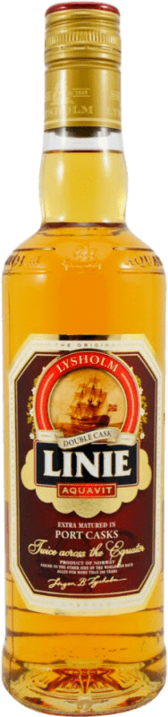19,95 € | Aquavit Arcus Linie Port Cask Finish — Affinato in Botte, Double Cask — Doppia Botte Norvegia Bottiglia Medium 50 cl