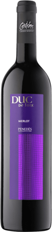 10,95 € Spedizione Gratuita | Vino rosso Covides Duc de Foix D.O. Penedès