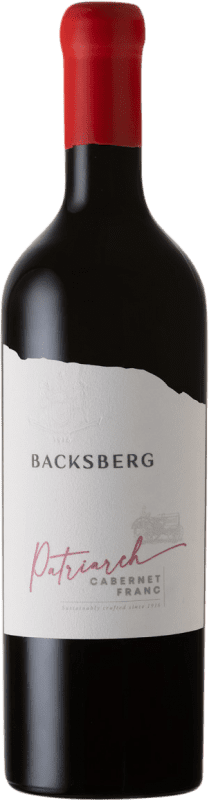 Envío gratis | Vino tinto Backsberg Patriarch Seco Coastal Region Sudáfrica Cabernet Franc 75 cl