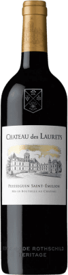 Baron Edmond de Rothschild Château des Laurets Dry Saint-Émilion Magnum Bottle 1,5 L