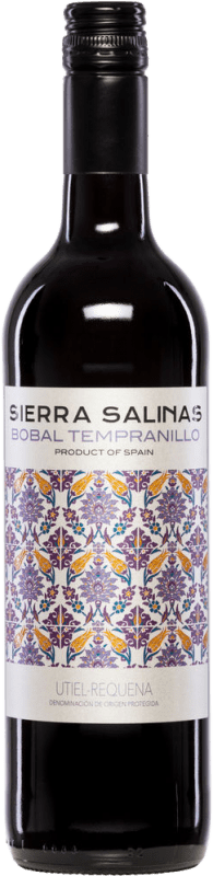 4,95 € | 赤ワイン Coviñas Sierra Salinas Bobal Tempranillo Tinto ドライ D.O. Utiel-Requena スペイン Tempranillo, Bobal 75 cl