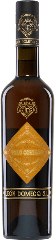 Бесплатная доставка | Крепленое вино León Domecq Señorío de Callao Palo Cortado сухой D.O. Jerez-Xérès-Sherry Испания Palomino Fino бутылка Medium 50 cl