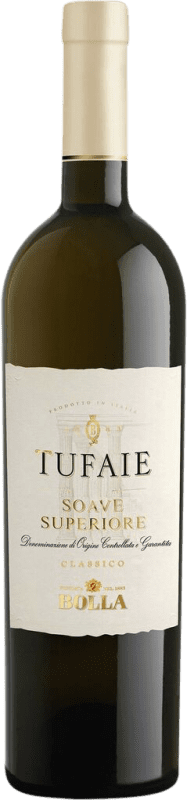 送料無料 | 白ワイン Bolla Tufaie Superiore D.O.C. Soave ベネト イタリア Trebbiano, Garganega 75 cl