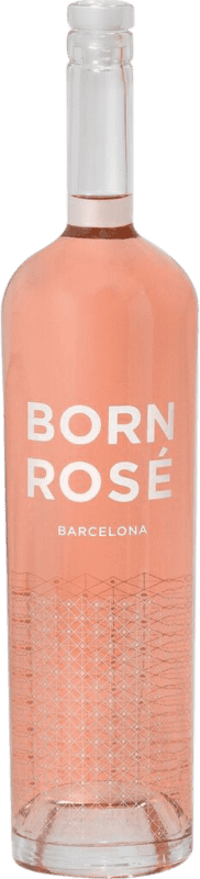 32,95 € | 玫瑰酒 Born BCN Rosé D.O. Catalunya 加泰罗尼亚 西班牙 Tempranillo, Grenache Tintorera 瓶子 Magnum 1,5 L