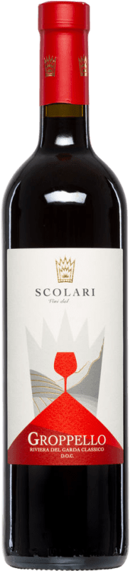 免费送货 | 红酒 Cantine Scolari Visual Tinto 干 D.O.C. Chiaretto Riviera del Garda Classico 威尼托 意大利 Groppello 75 cl