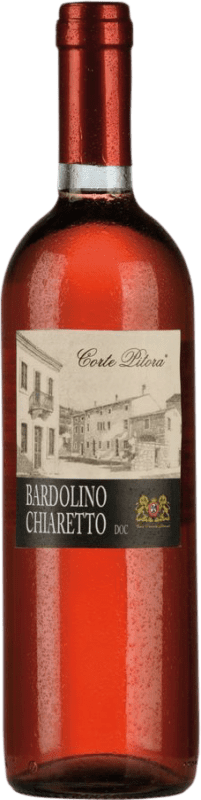 10,95 € Spedizione Gratuita | Vino rosato Bennati Corte Pitora Bardolino Chiaretto Secco