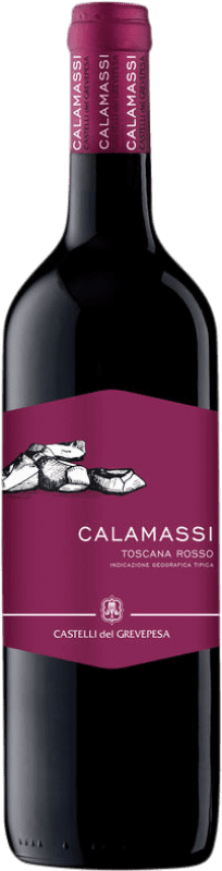 Free Shipping | Red wine Castelli del Grevepesa Calamassi Rosso I.G.T. Toscana Tuscany Italy 75 cl