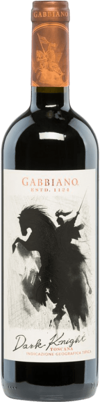 Kostenloser Versand | Rotwein Castello di Gabbiano Dark Knight Trocken I.G.T. Toscana Toskana Italien Merlot, Cabernet Sauvignon, Sangiovese 75 cl