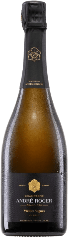 64,95 € | Espumante branco André Roger Vieilles Vignes Grand Cru Brut A.O.C. Champagne Champagne França Pinot Preto 75 cl