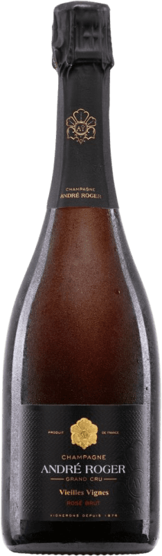 Envio grátis | Espumante rosé André Roger Vieilles Vignes Grand Cru Rosé Brut A.O.C. Champagne Champagne França Pinot Preto 75 cl