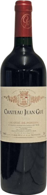 Spedizione Gratuita | Vino rosso Château Jean Gué A.O.C. Lalande-de-Pomerol bordò Francia Merlot, Cabernet Sauvignon, Cabernet Franc 75 cl