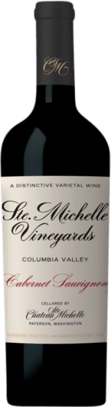 Envoi gratuit | Vin rouge Château Ste. Michelle Retro I.G. Columbia Valley Washington États Unis Cabernet Sauvignon 75 cl