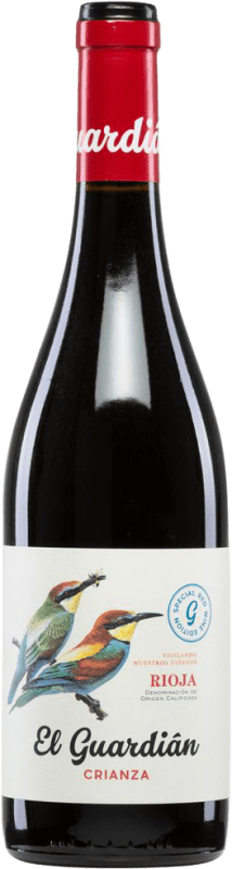 Envio grátis | Vinho tinto Criadores de Rioja El Guardián Tinto Seco Crianza D.O.Ca. Rioja La Rioja Espanha Tempranillo 75 cl