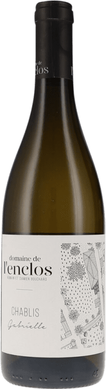 免费送货 | 白酒 Domaine de L'Enclos Gabrielle 干 A.O.C. Chablis 勃艮第 法国 Chardonnay 75 cl