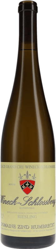Envío gratis | Vino Blanco Zind Humbrecht Wineck Seco Grand Cru, Schlossberg A.O.C. Alsace Alsace Francia Riesling 75 cl
