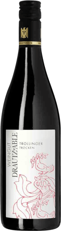 免费送货 | 红葡萄酒 Drautz Able Trocken — 干型 Q.b.A. Württemberg Baden-Württemberg 德国 Trollinger 75 cl