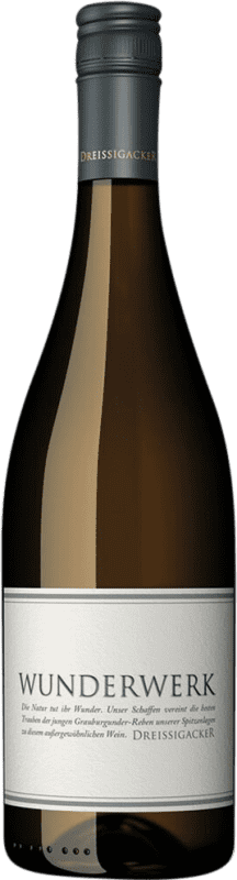 送料無料 | 白ワイン Dreissigacker Wunderwerk ドライ Q.b.A. Rheinhessen Rheinhessen ドイツ Pinot Grey 75 cl