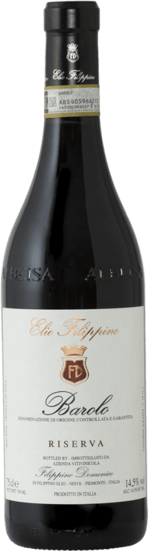 Free Shipping | Red wine Elio Filippino La Morra Dry Reserve D.O.C.G. Barolo Piemonte Italy Nebbiolo 75 cl