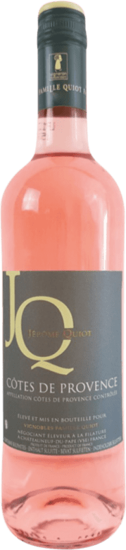 Envoi gratuit | Vin rose Famille Quiot JQ Jérôme Quiot Rosé A.O.C. Côtes de Provence Provence France Syrah, Grenache, Cinsault, Tibouren 75 cl