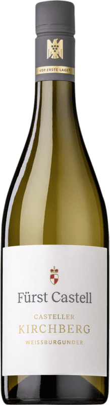 免费送货 | 白酒 Fürstlich Castell'sche Domäne Kirchberg 干 V.D.P. Erste Lage Franken 德国 Pinot White 75 cl