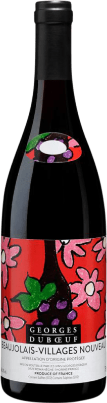 Envio grátis | Vinho tinto Georges Duboeuf Nouveau A.O.C. Beaujolais-Villages Beaujolais França 75 cl