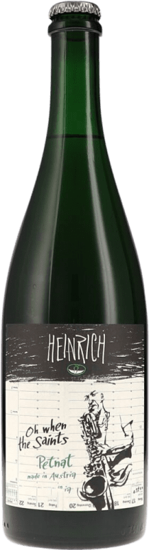 Envío gratis | Vino tinto Heinrich Oh When the Saints Petnat Pétillant Naturel Seco I.G. Burgenland Burgenland Austria Saint Laurent 75 cl