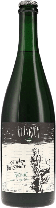 31,95 € Free Shipping | White Sparkling Wine Heinrich Oh When the Saints Trocken — Dry Pét-Nat Pétillant Naturel — Naturally Sparkling I.G. Burgenland