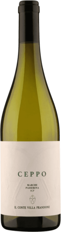 Free Shipping | White wine Il Conte Villa Prandone Ceppo Marche Dry Marcas Italy Passerina 75 cl