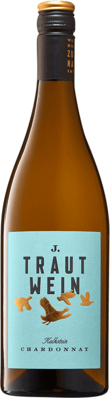 送料無料 | 白ワイン J. Trautwein Kalkstein ドライ Q.b.A. Rheinhessen Rheinhessen ドイツ Chardonnay 75 cl