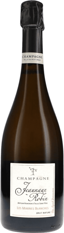 送料無料 | 白スパークリングワイン Jeaunaux Robin Les Marnes Blanches ブルットの自然 A.O.C. Champagne シャンパン フランス Chardonnay 75 cl