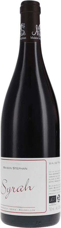 Envio grátis | Vinho tinto Maison Stephan Seco A.O.C. Côtes du Rhône Rhône França Syrah 75 cl