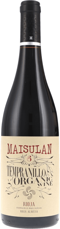 Envio grátis | Vinho tinto Maisulan 6 Seco D.O.Ca. Rioja La Rioja Espanha Tempranillo 75 cl