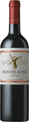 Montes Alpha Merlot ドライ Valle Central 75 cl