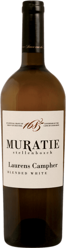 Spedizione Gratuita | Vino bianco Muratie Estate Laurens Campher Cuvée Secco I.G. Stellenbosch Stellenbosch Sud Africa Viognier, Sauvignon Bianca, Chenin Bianco, Verdello 75 cl