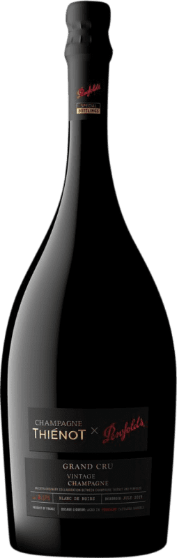 Бесплатная доставка | Белое игристое Penfolds Thiénot Blanc de Noire Grand Cru A.O.C. Champagne шампанское Франция Pinot Black, Chardonnay бутылка Магнум 1,5 L