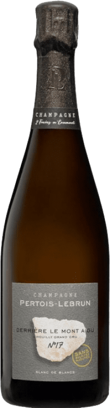 Envío gratis | Espumoso blanco Pertois-Lebrun Derrière Le Mont Aigu Nº 17 Chouilly Blanc de Blancs Grand Cru Brut Nature A.O.C. Champagne Champagne Francia Chardonnay 75 cl