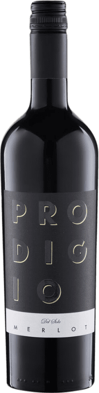 Kostenloser Versand | Rotwein Prodigio del Sole Halbtrocken Halbsüß I.G.T. Puglia Apulien Italien Merlot 75 cl