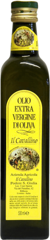 Envío gratis | Aceite de Oliva Salvadori Il Cavallino Extra Vergine I.G.T. Toscana Toscana Italia Botella Medium 50 cl